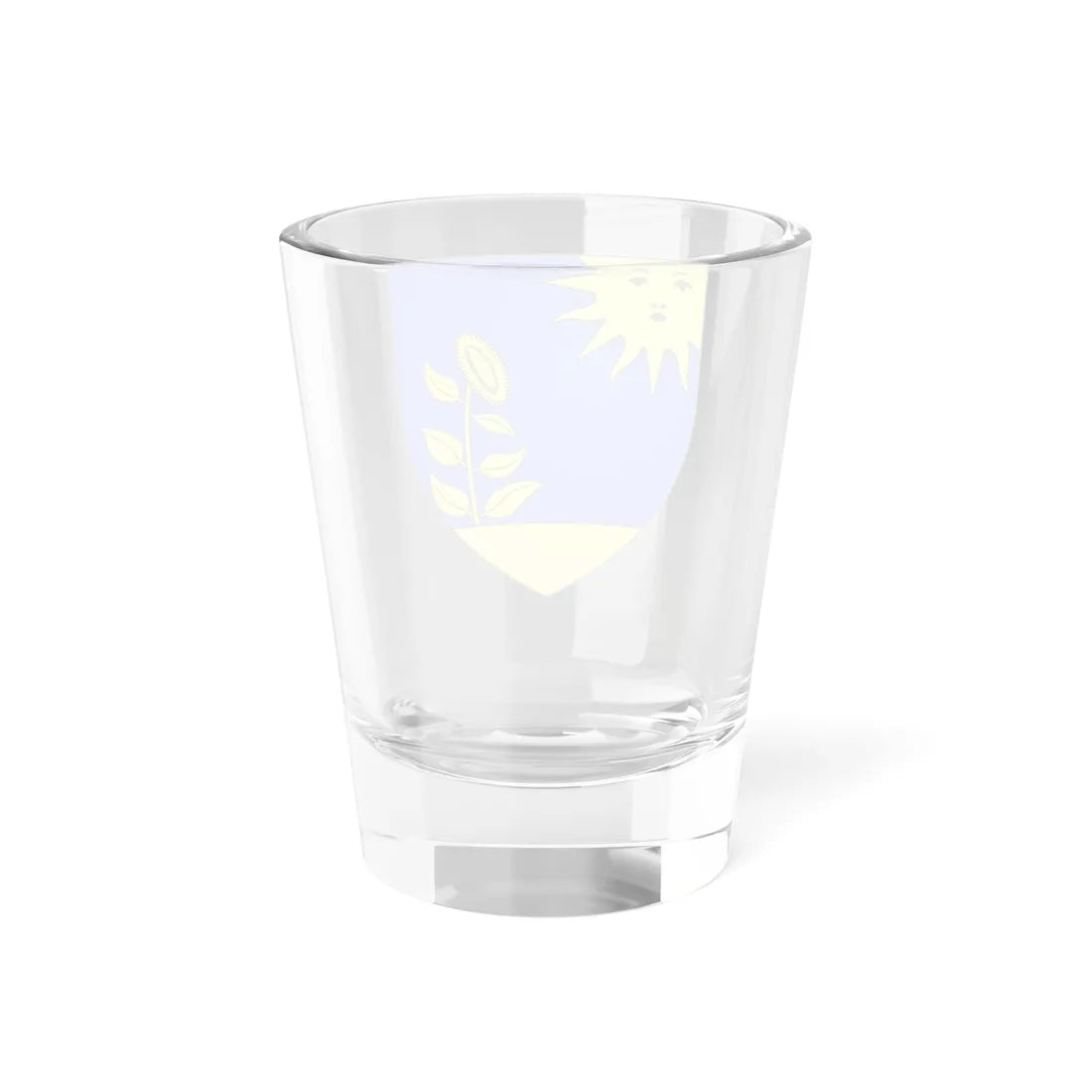 Blason fr famille Advisard Vivarais (France) (Coat of Arms) Shot Glass 1.5oz - Go Mug Yourself