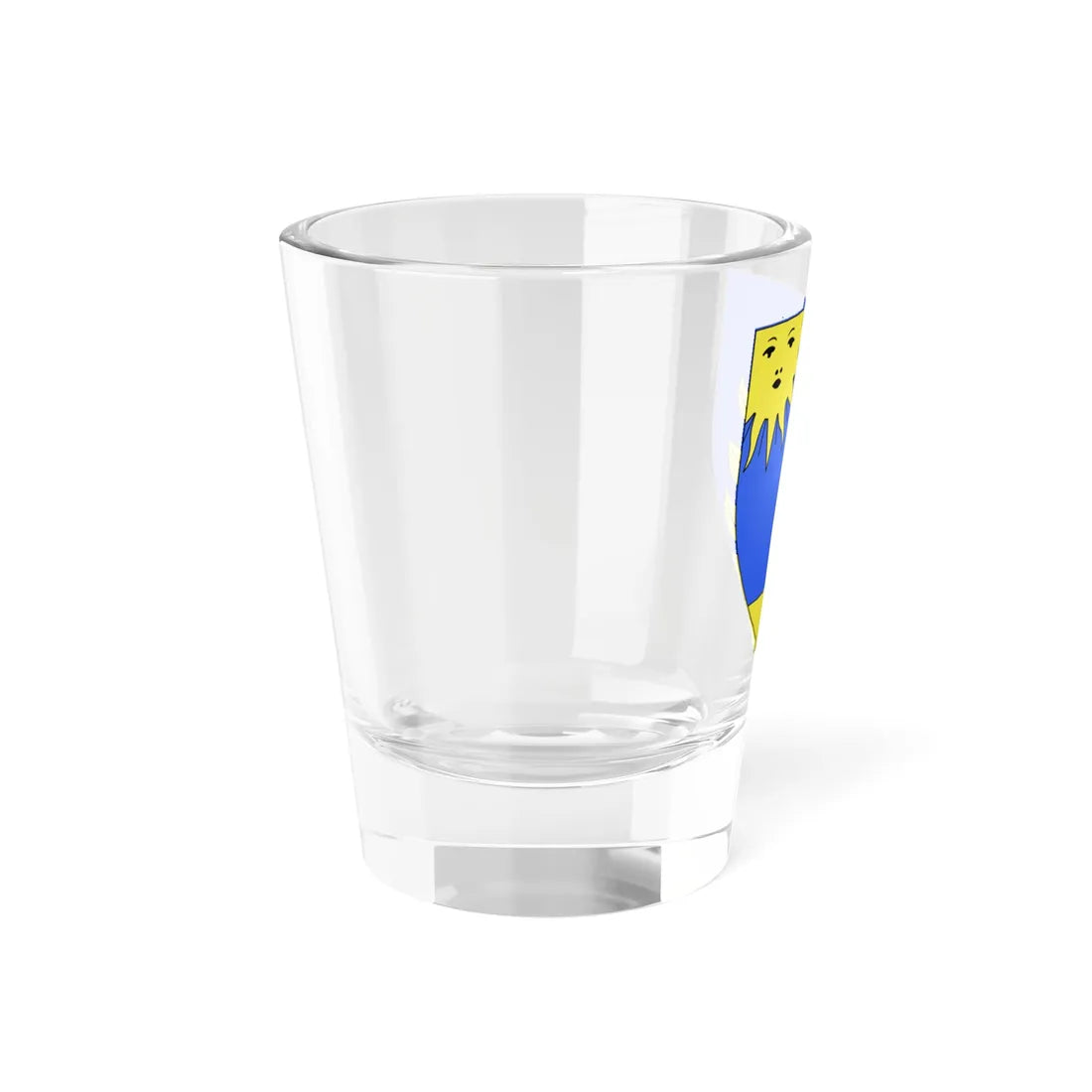 Blason fr famille Advisard Vivarais (France) (Coat of Arms) Shot Glass 1.5oz - Go Mug Yourself