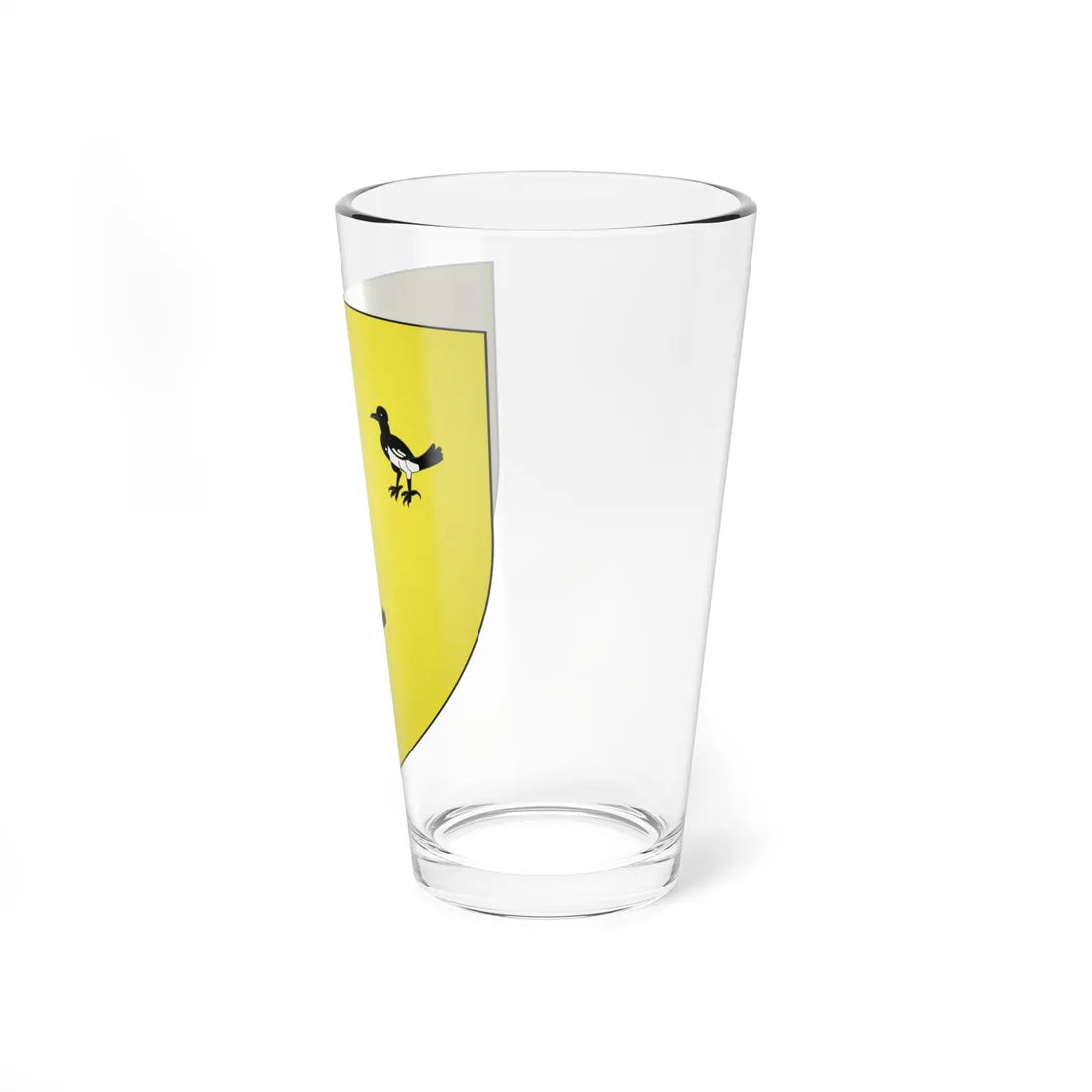 Blason Fr famille Aguerre Mouguerre (Spain) (Coat of Arms) Pint Glass 16oz - Go Mug Yourself