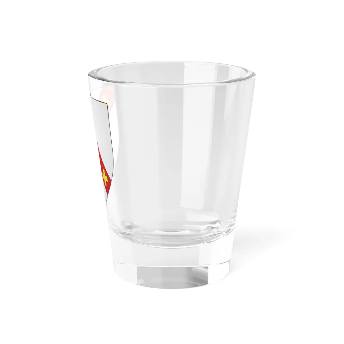 Blason Fr famille Aguerre Ostabat (Spain) (Coat of Arms) Shot Glass 1.5oz - Go Mug Yourself