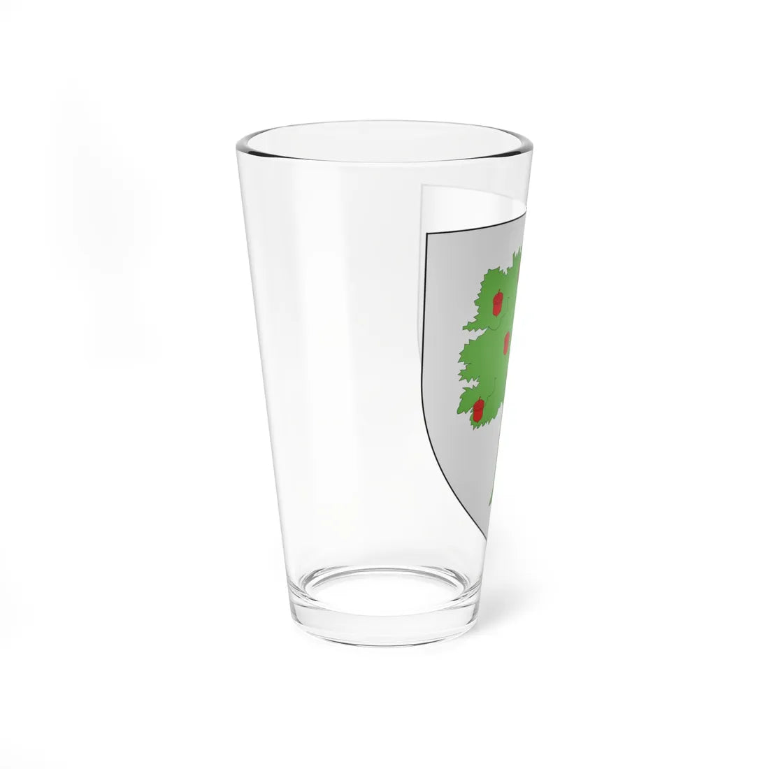 Blason Fr famille Ahetze Seigneurs Soule (Spain) (Coat of Arms) Pint Glass 16oz - Go Mug Yourself