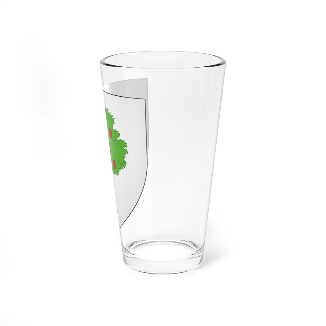 Blason Fr famille Ahetze Seigneurs Soule (Spain) (Coat of Arms) Pint Glass 16oz - Go Mug Yourself