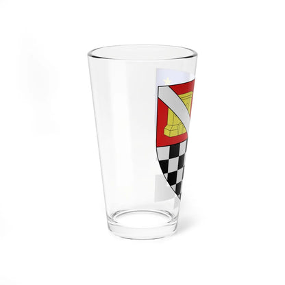 Blason Fr famille Arrechea Basse-Navarre (Spain) (Coat of Arms) Pint Glass 16oz - Go Mug Yourself