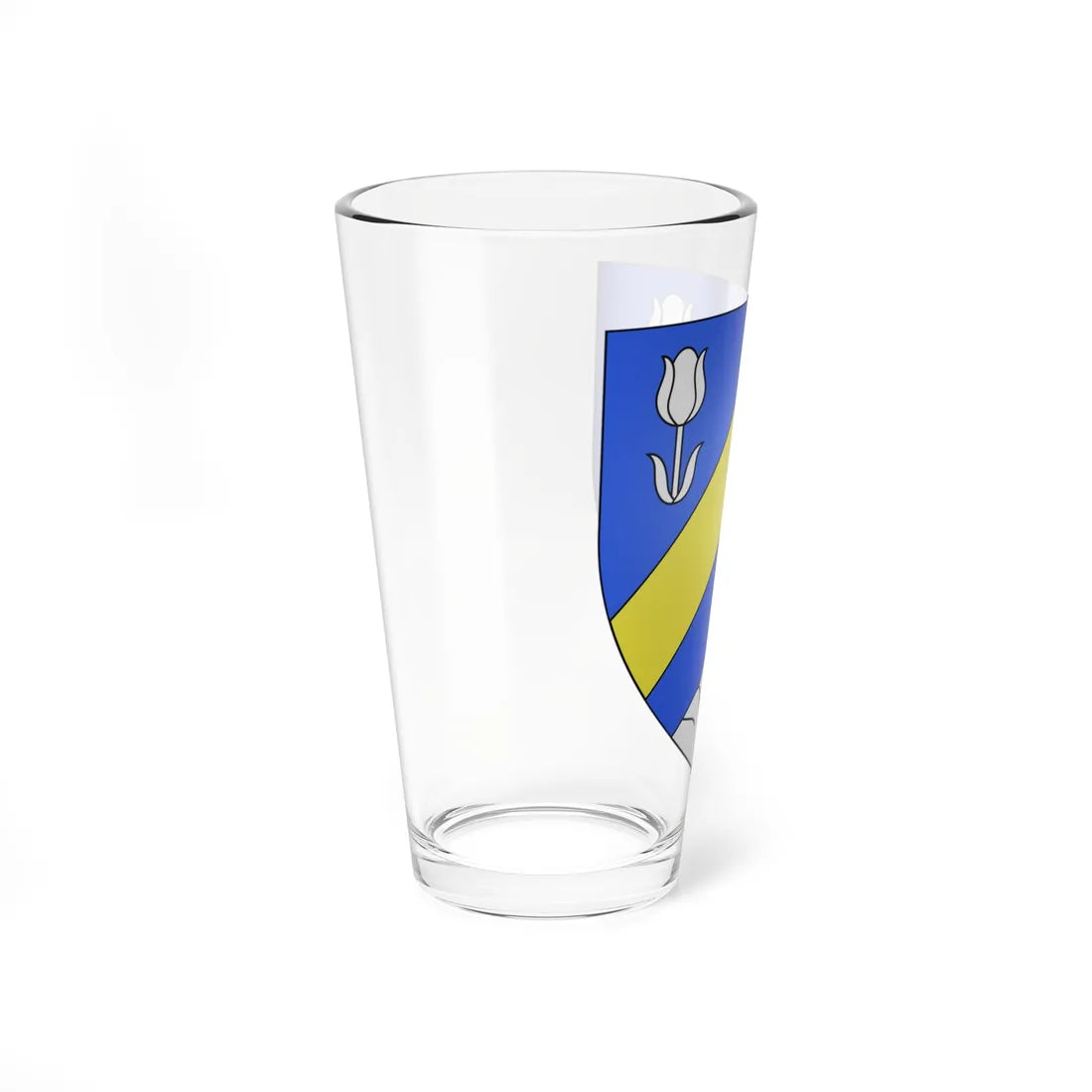 Blason Fr famille Arripe Hasparren (Spain) (Coat of Arms) Pint Glass 16oz - Go Mug Yourself