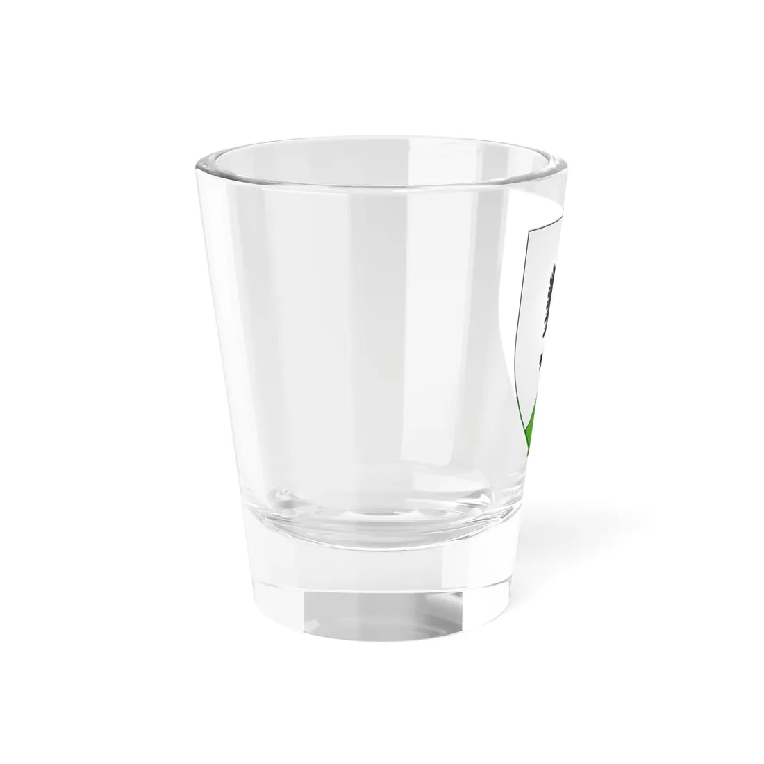 Blason Fr famille Arroquy Soule (Spain) (Coat of Arms) Shot Glass 1.5oz - Go Mug Yourself