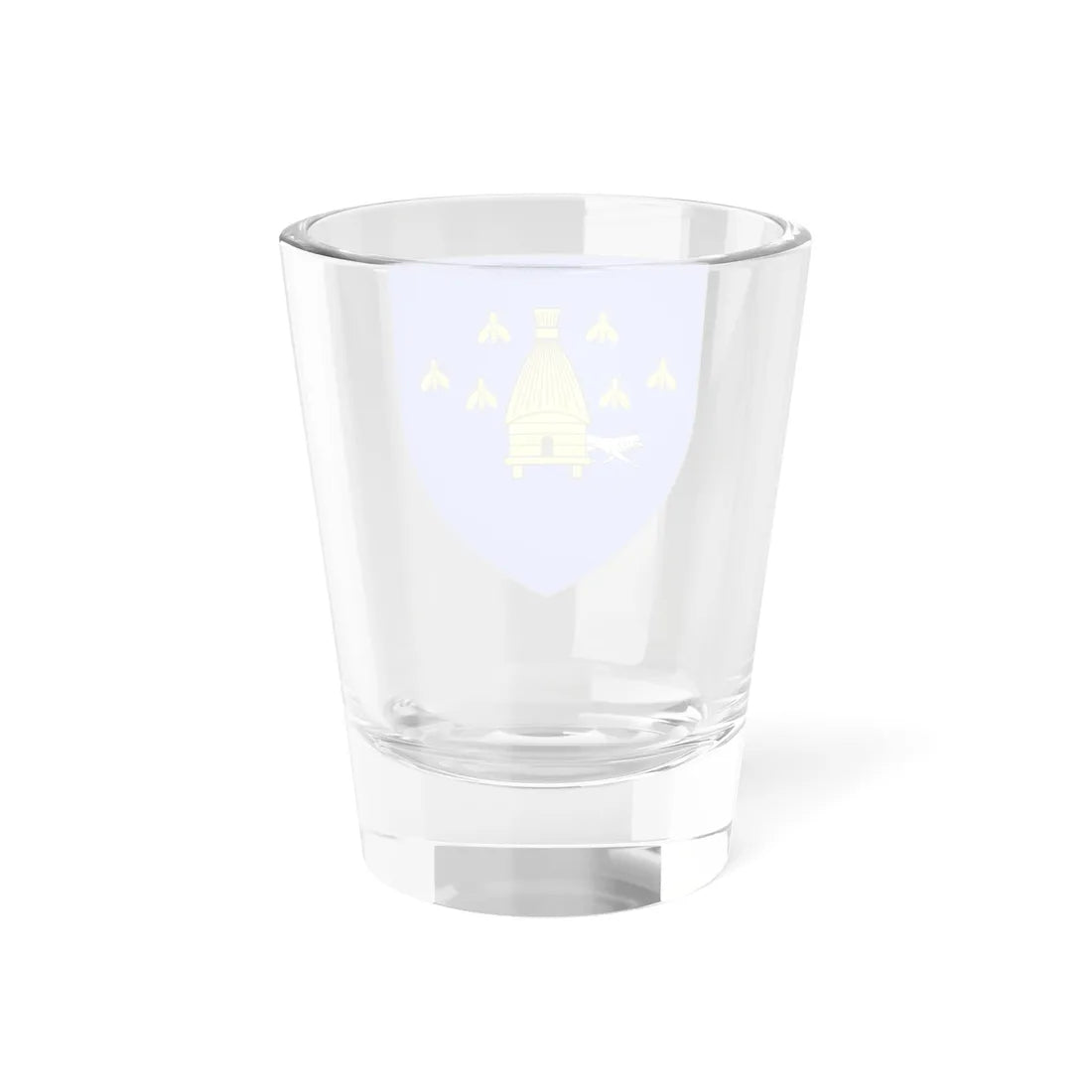 Blason Fr famille Athaguy Soule (Spain) (Coat of Arms) Shot Glass 1.5oz - Go Mug Yourself