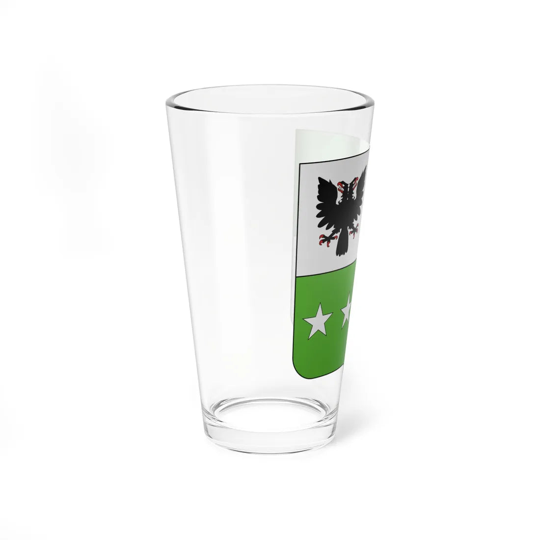 Blason Fr famille Ayarroa Labourd (Spain) (Coat of Arms) Pint Glass 16oz - Go Mug Yourself