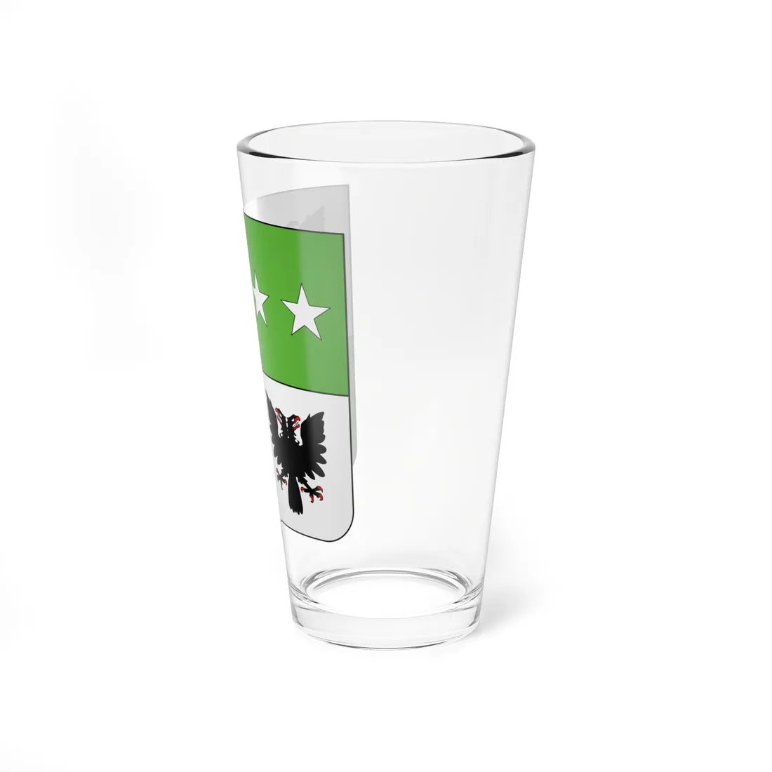Blason Fr famille Ayarroa Labourd (Spain) (Coat of Arms) Pint Glass 16oz - Go Mug Yourself