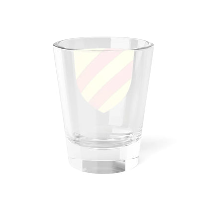 Blason Fr famille Azme Basse-Navarre (Spain) (Coat of Arms) Shot Glass 1.5oz - Go Mug Yourself