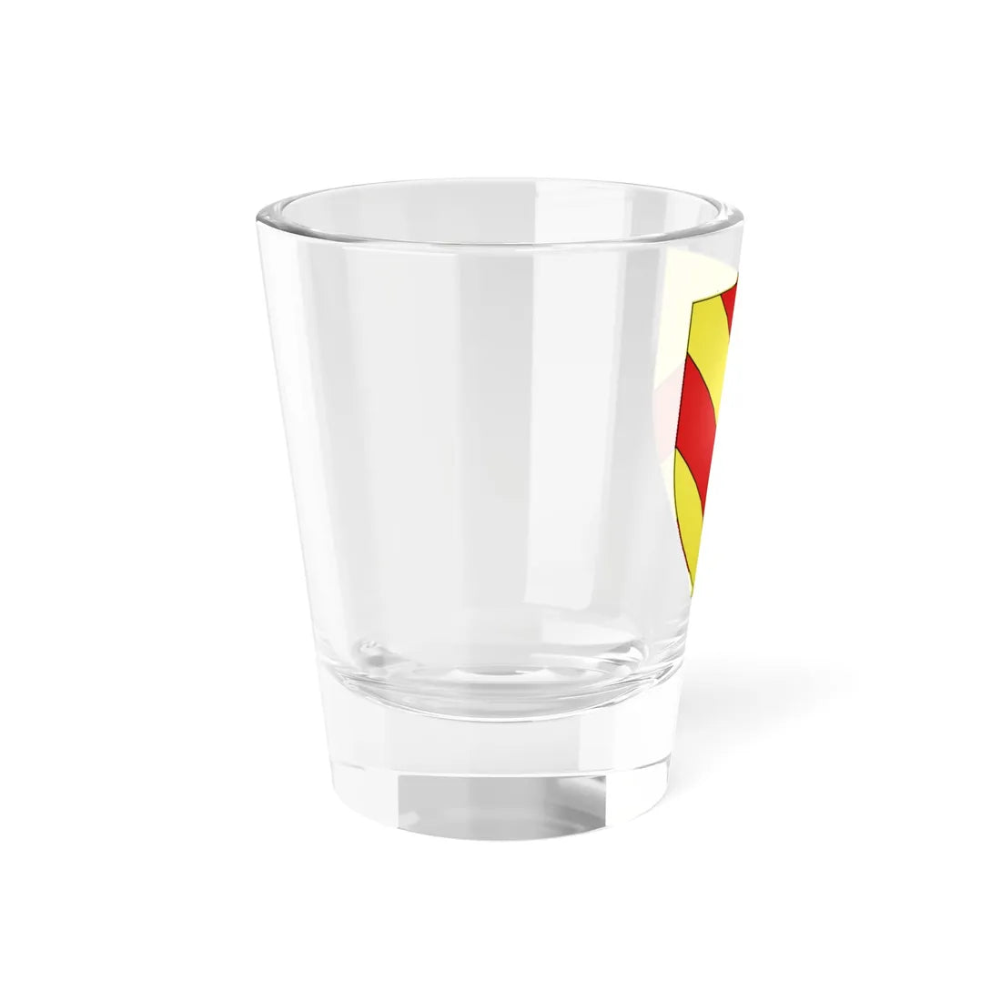 Blason Fr famille Azme Basse-Navarre (Spain) (Coat of Arms) Shot Glass 1.5oz - Go Mug Yourself