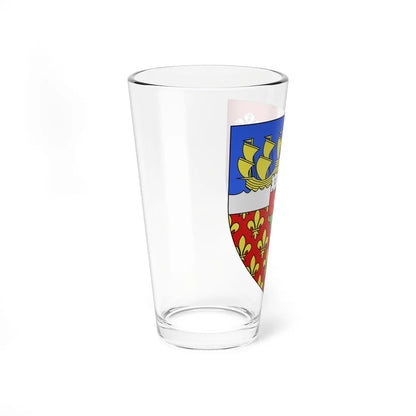 Blason fr Loire Atlantique (France) (Coat of Arms) Pint Glass 16oz - Go Mug Yourself