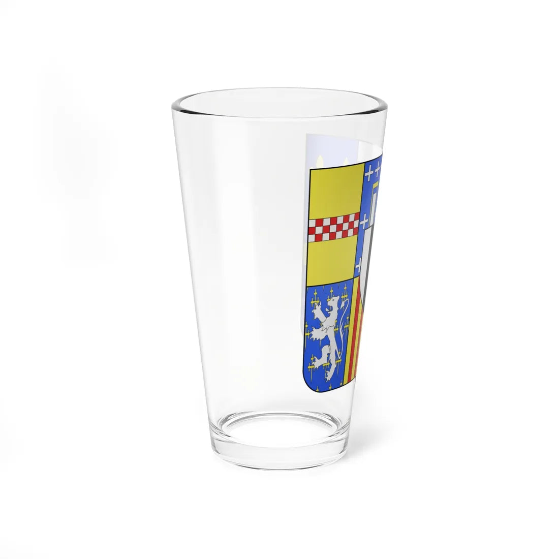 Blason François III de Harlay de Champvalon 1625-1695 (Germany) (Coat of Arms) Pint Glass 16oz - Go Mug Yourself
