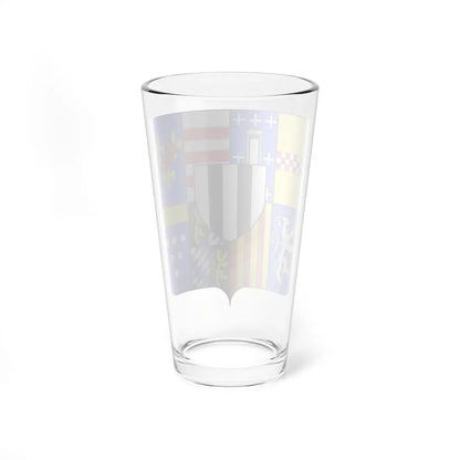 Blason François III de Harlay de Champvalon 1625-1695 (Germany) (Coat of Arms) Pint Glass 16oz - Go Mug Yourself