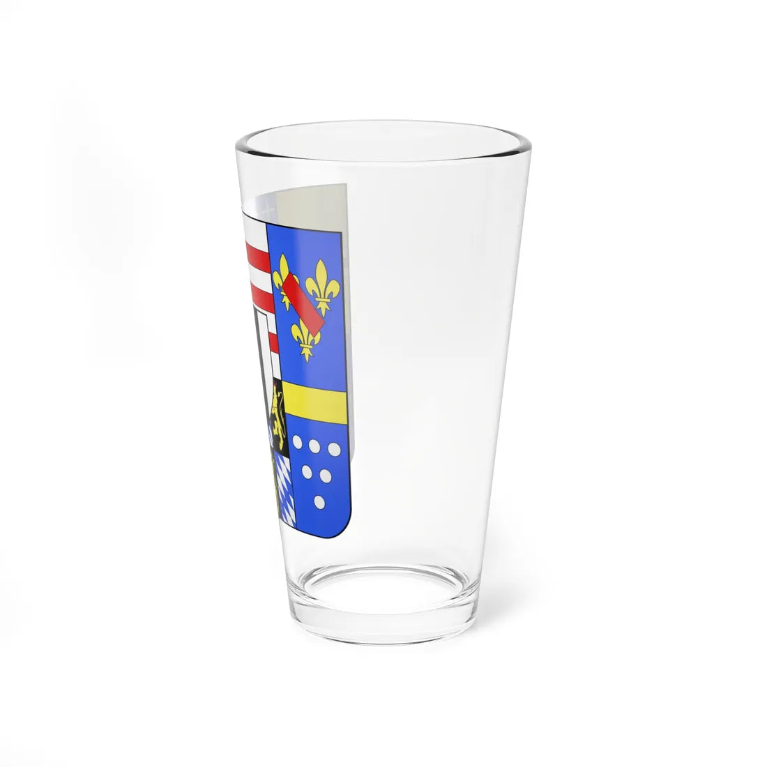 Blason François III de Harlay de Champvalon 1625-1695 (Germany) (Coat of Arms) Pint Glass 16oz - Go Mug Yourself