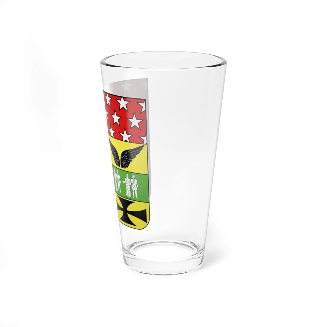 Blason François Joseph Lefebvre 1755-1820 duc de Dantzig (France) (Coat of Arms) Pint Glass 16oz - Go Mug Yourself