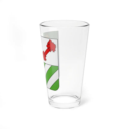 Blason Giovanni Estore Martinengo-Colleoni 1763-1832 (Italy) (Coat of Arms) Pint Glass 16oz - Go Mug Yourself