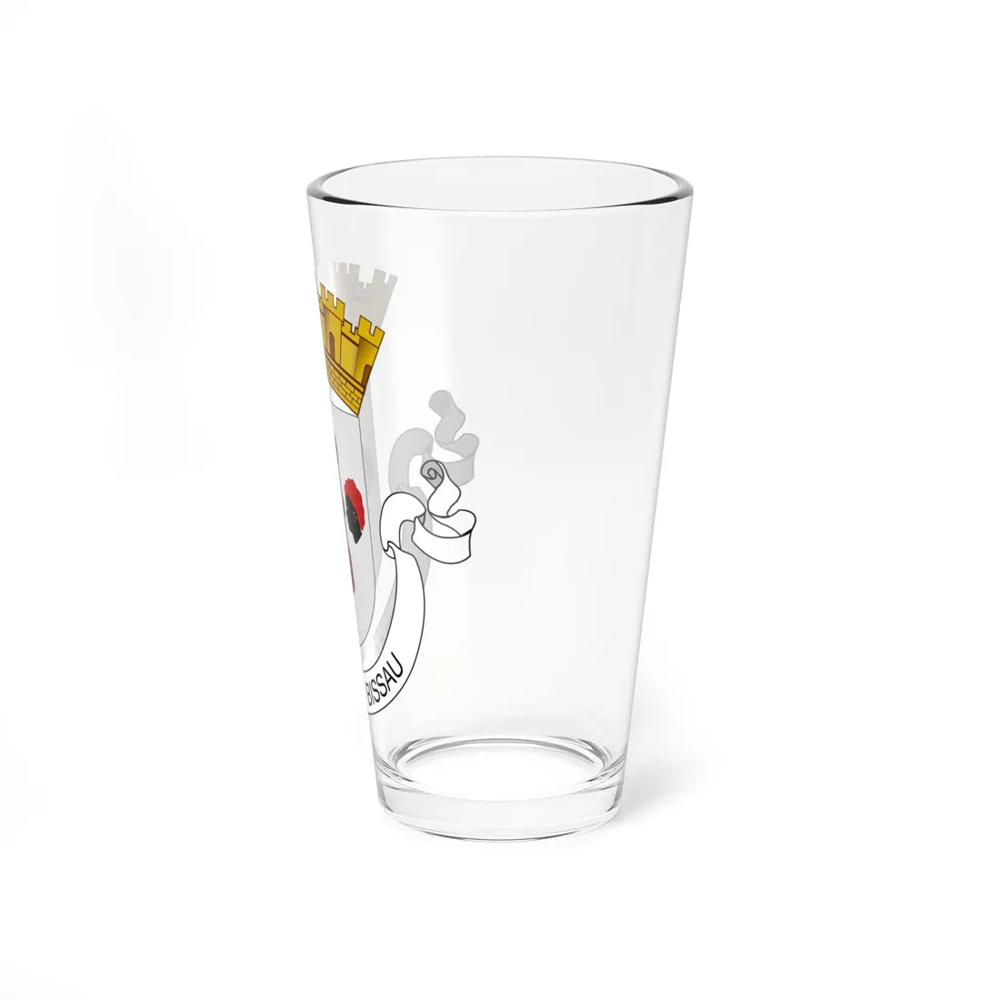 Blason gw Bissau (Portugal) (Coat of Arms) Pint Glass 16oz - Go Mug Yourself