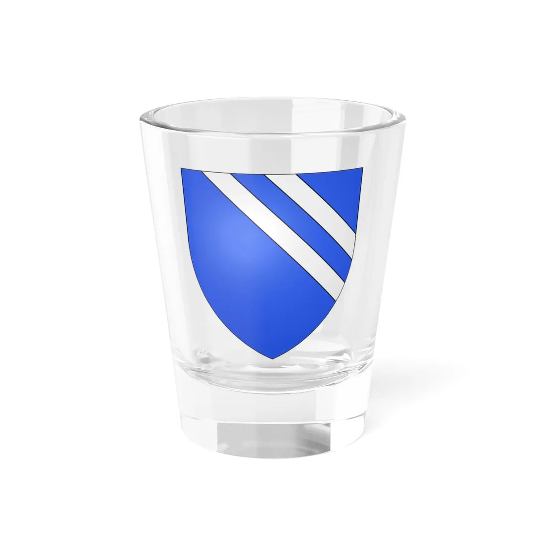 Blason Hannke Lymbecke selon Gelre (Denmark) (Coat of Arms) Shot Glass 1.5oz 1.5oz - Go Mug Yourself