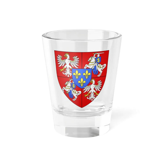 Blason Henri Ier de Pologne (Lithuania) (Coat of Arms) Shot Glass 1.5oz 1.5oz - Go Mug Yourself