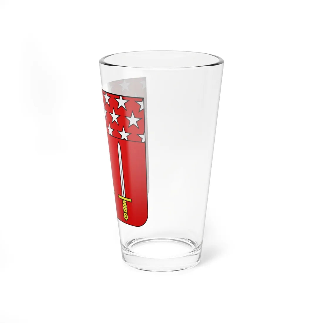 Blason Henri Jacques Guillaume Clarke 1765-1818 duc de Feltre (France) (Coat of Arms) Pint Glass 16oz - Go Mug Yourself