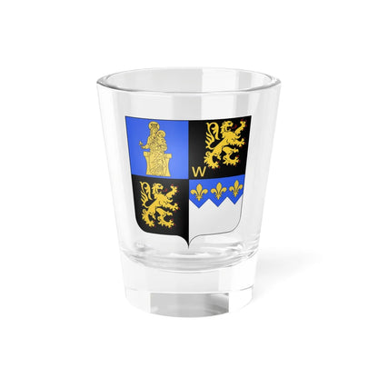 Blason Herent (Belgium) (Coat of Arms) Shot Glass 1.5oz 1.5oz - Go Mug Yourself