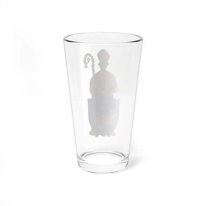 Blason Herstal (Belgium) (Coat of Arms) Pint Glass 16oz - Go Mug Yourself
