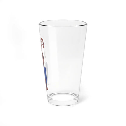 Blason Herstal (Belgium) (Coat of Arms) Pint Glass 16oz - Go Mug Yourself