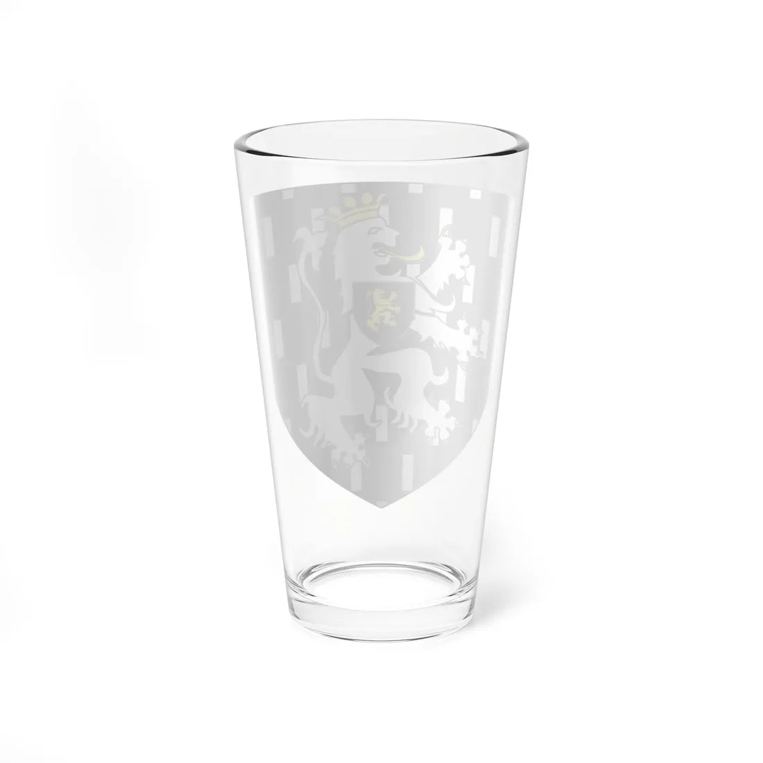Blason Hinckaert en Brabant selon Gelre (Belgium) (Coat of Arms) Pint Glass 16oz - Go Mug Yourself