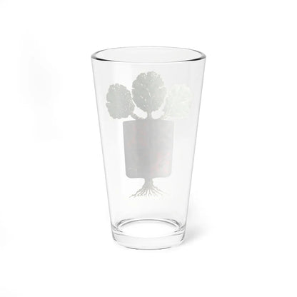 Blason Hoeilaart (Belgium) (Coat of Arms) Pint Glass 16oz - Go Mug Yourself