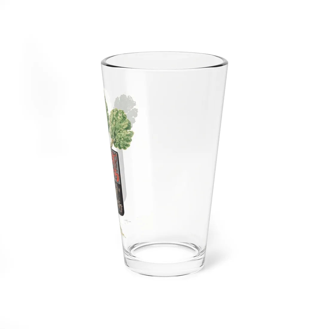Blason Hoeilaart (Belgium) (Coat of Arms) Pint Glass 16oz - Go Mug Yourself