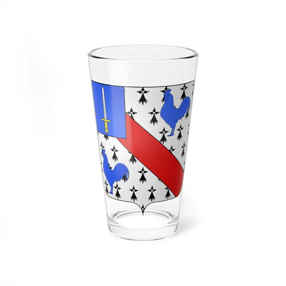 Blason Jacques Alexandre Law de Lauriston 1768-1838 Empire (Scotland) (Coat of Arms) Pint Glass 16oz 16oz - Go Mug Yourself