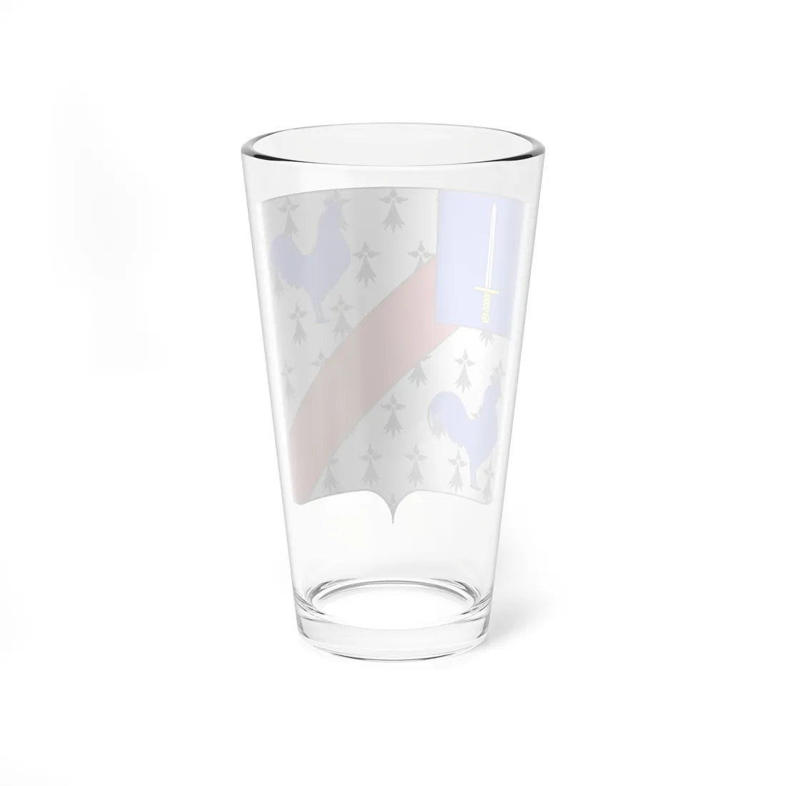 Blason Jacques Alexandre Law de Lauriston 1768-1838 Empire (Scotland) (Coat of Arms) Pint Glass 16oz - Go Mug Yourself