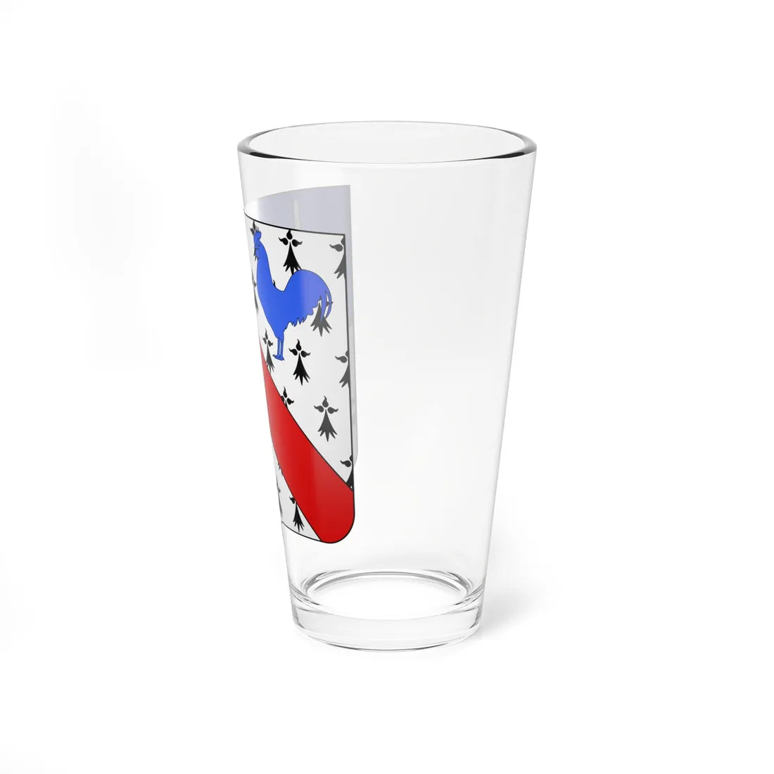 Blason Jacques Alexandre Law de Lauriston 1768-1838 Empire (Scotland) (Coat of Arms) Pint Glass 16oz - Go Mug Yourself