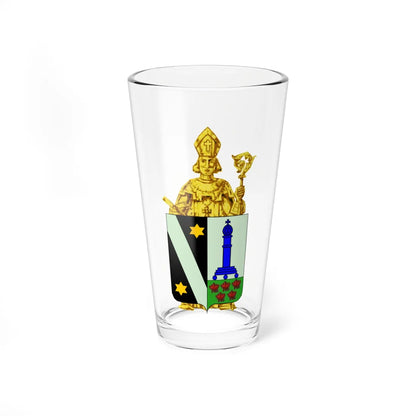 Blason Jalhay (Belgium) (Coat of Arms) Pint Glass 16oz 16oz - Go Mug Yourself