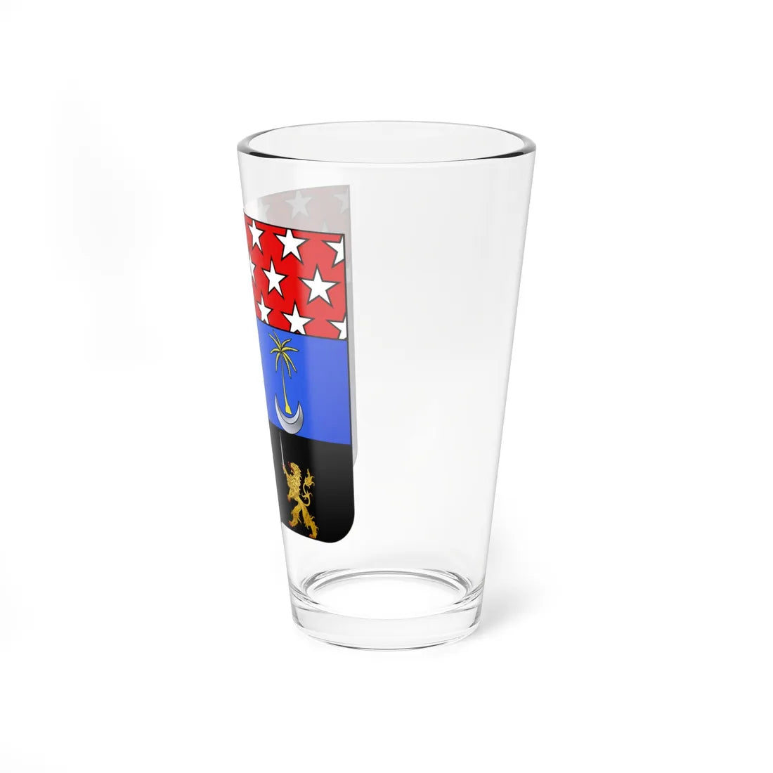 Blason Jean Andoche Junot 1771-1813 duc de Abrantès (France) (Coat of Arms) Pint Glass 16oz - Go Mug Yourself