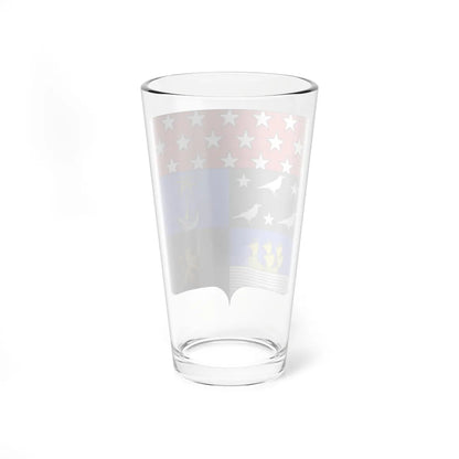 Blason Jean Andoche Junot 1771-1813 duc de Abrantès (France) (Coat of Arms) Pint Glass 16oz - Go Mug Yourself