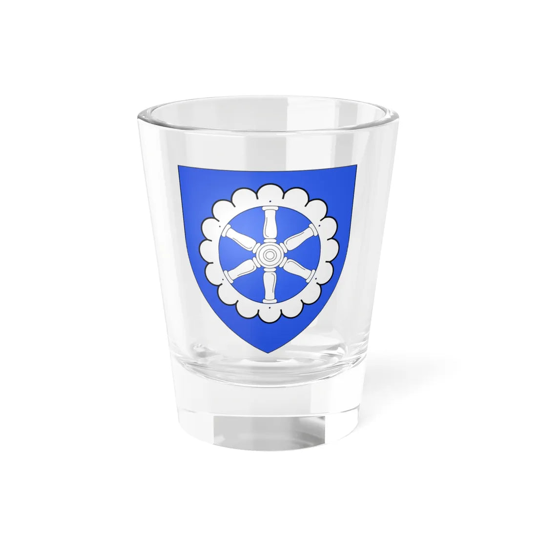 Blason Jean Bettschau selon Gelre (Poland) (Coat of Arms) Shot Glass 1.5oz 1.5oz - Go Mug Yourself