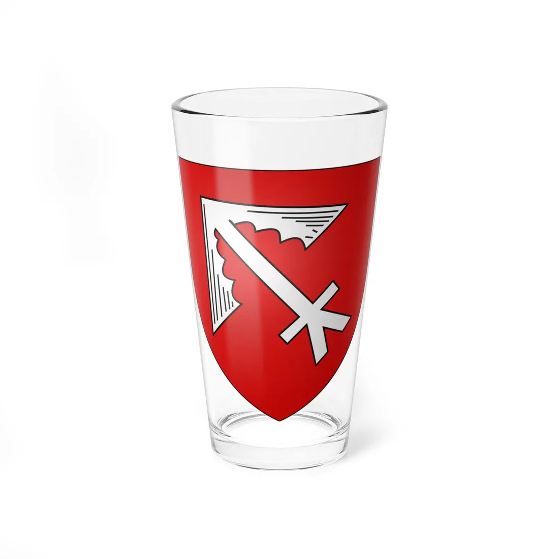 Blason Jean Buzewoy n 544 de lArmorial de Gelre (Poland) (Coat of Arms) Pint Glass 16oz 16oz - Go Mug Yourself