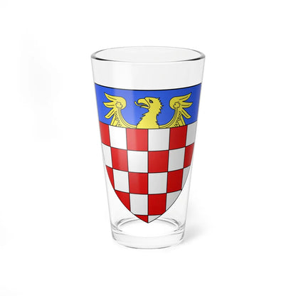 Blason Jean Buzewoy selon Gelre (Poland) (Coat of Arms) Pint Glass 16oz 16oz - Go Mug Yourself