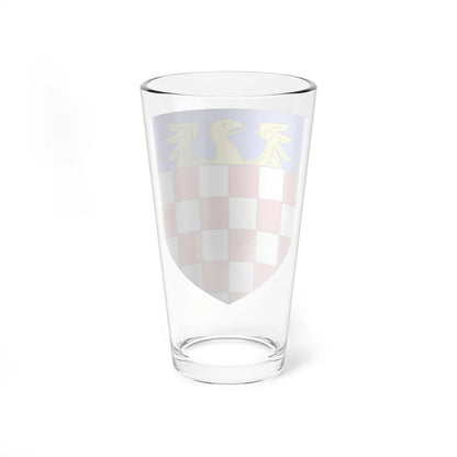 Blason Jean Buzewoy selon Gelre (Poland) (Coat of Arms) Pint Glass 16oz - Go Mug Yourself