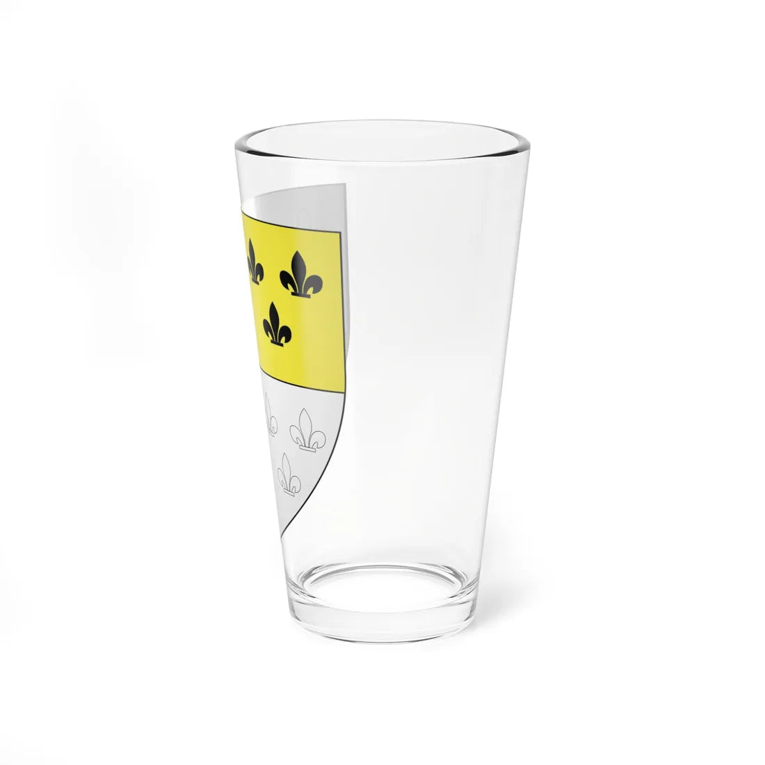 Blason Jean Clutinc selon Gelre (Belgium) (Coat of Arms) Pint Glass 16oz - Go Mug Yourself