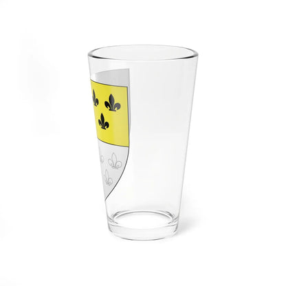 Blason Jean Clutinc selon Gelre (Belgium) (Coat of Arms) Pint Glass 16oz - Go Mug Yourself
