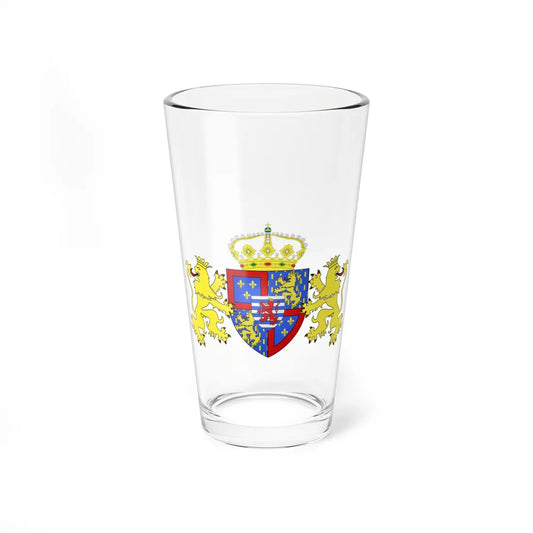 Blason Jean de Luxembourg 1939 (Luxembourg) (Coat of Arms) Pint Glass 16oz 16oz - Go Mug Yourself