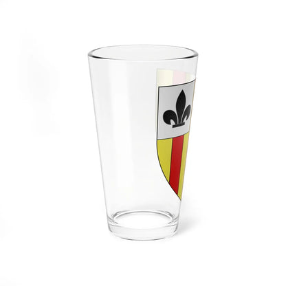 Blason Jean de Malines Berthout selon Gelre (Belgium) (Coat of Arms) Pint Glass 16oz - Go Mug Yourself