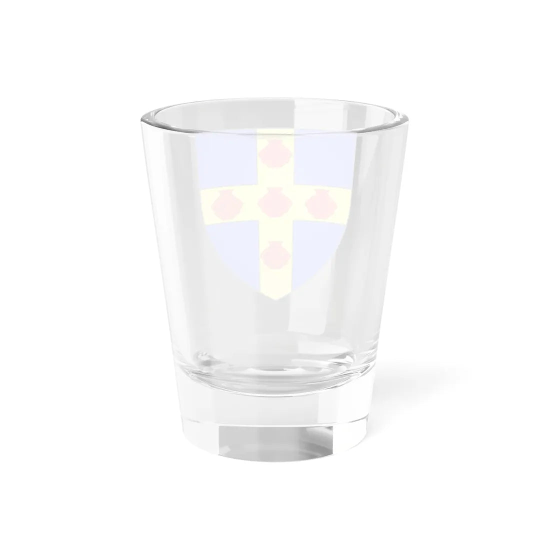 Blason Jean dErkentel-Argenteau selon Gelre (Belgium) (Coat of Arms) Shot Glass 1.5oz - Go Mug Yourself