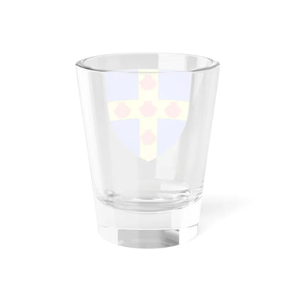 Blason Jean dErkentel-Argenteau selon Gelre (Belgium) (Coat of Arms) Shot Glass 1.5oz - Go Mug Yourself