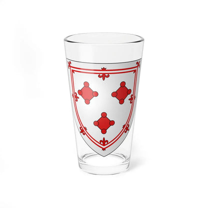 Blason Jean Dumbar (Scotland) (Coat of Arms) Pint Glass 16oz 16oz - Go Mug Yourself