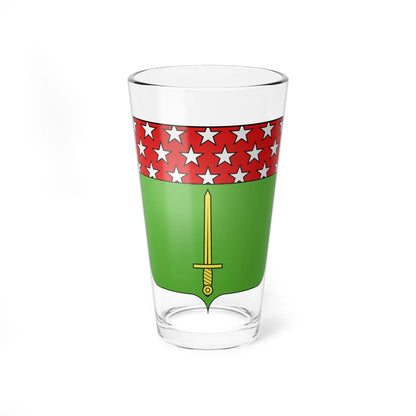 Blason Jean Lannes 1769-1809 duc de Montebello (France) (Coat of Arms) Pint Glass 16oz 16oz - Go Mug Yourself