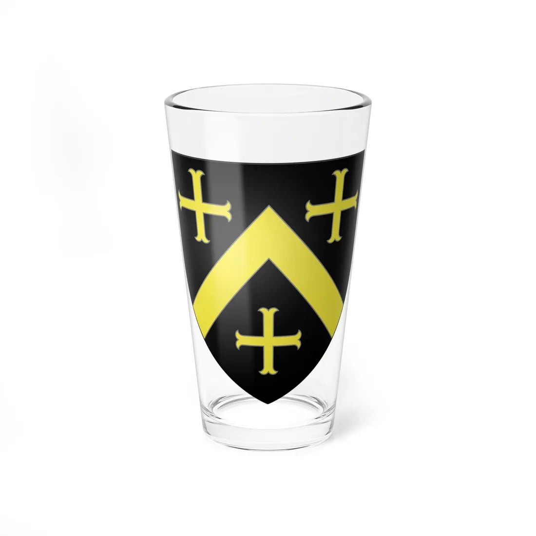 Blason John Fordham Evêque de Durham selon Gelre (England) (Coat of Arms) Pint Glass 16oz 16oz - Go Mug Yourself