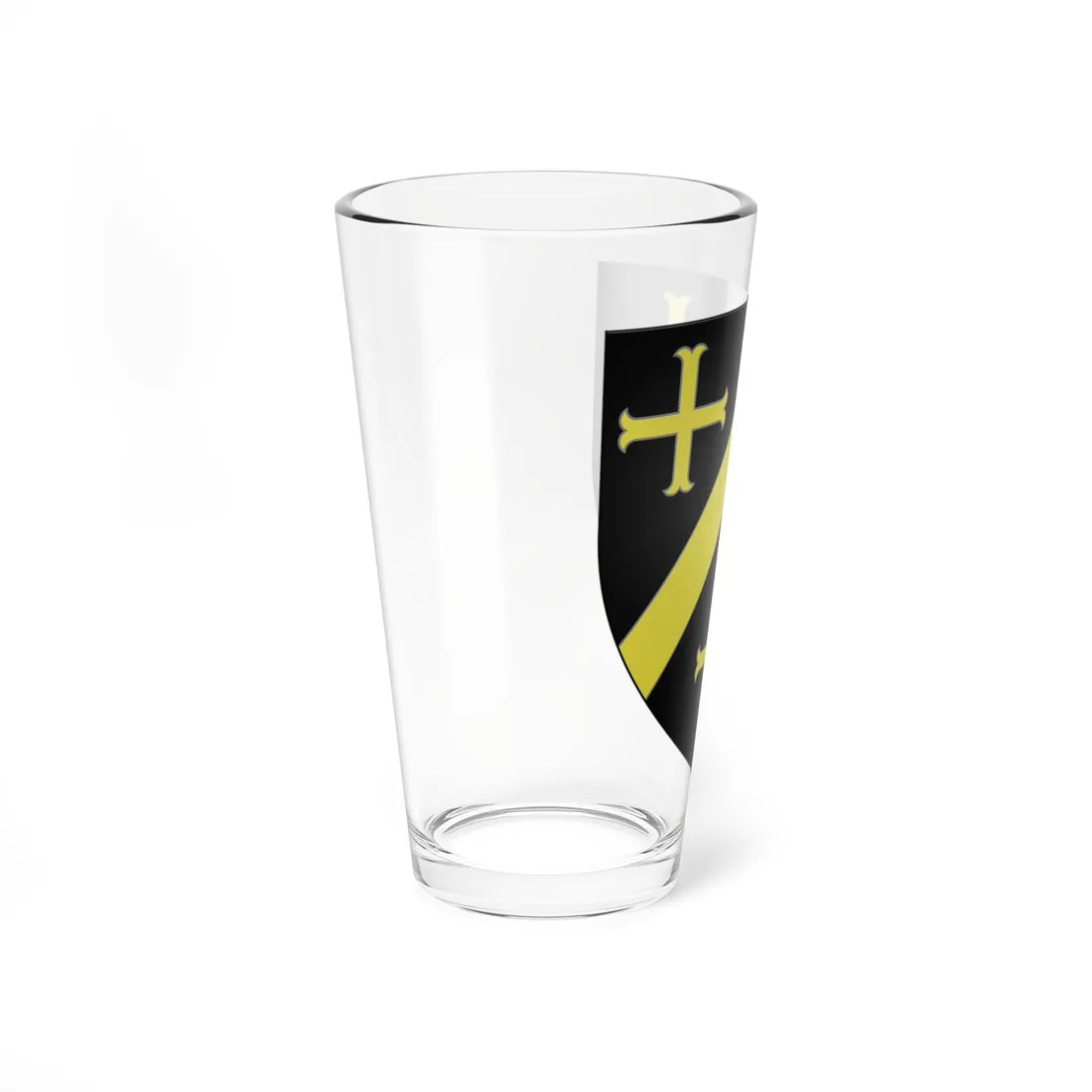 Blason John Fordham Evêque de Durham selon Gelre (England) (Coat of Arms) Pint Glass 16oz - Go Mug Yourself